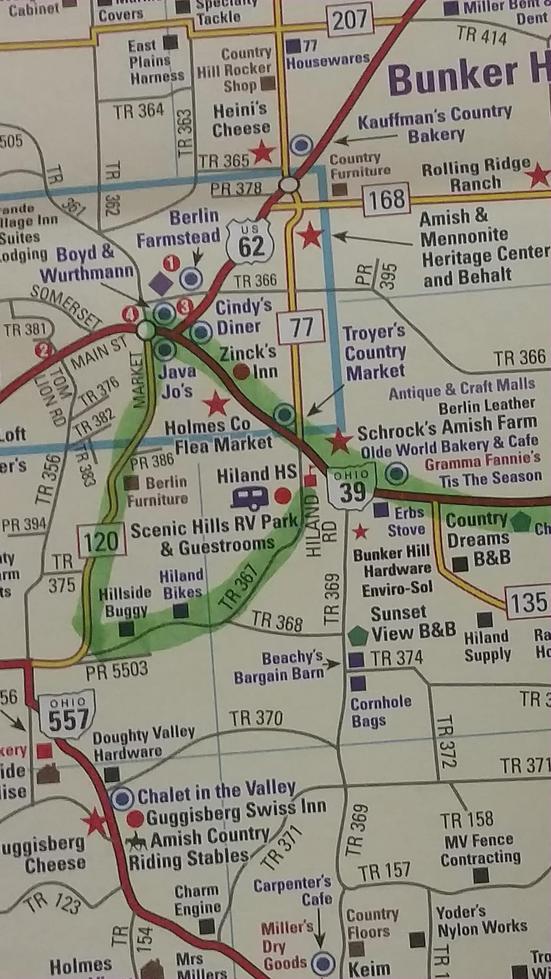 Amish, RV Or Motorhome Park & Campground With Wifi in Berlin, OH